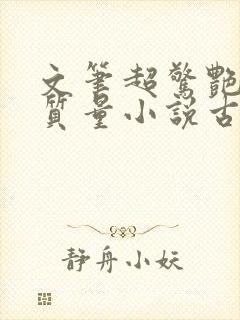 文笔超惊艳的高质量小说古言