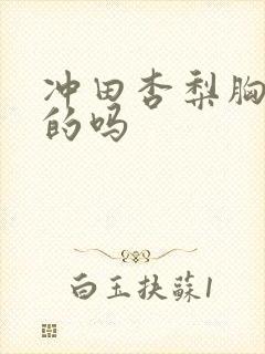 冲田杏梨胸是真的吗