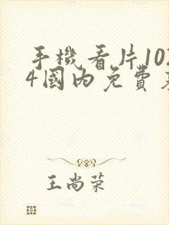 手机看片1024国内免费基地封面