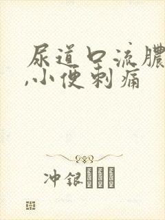 尿道口流脓流血,小便刺痛