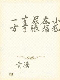 一有尿左小腹下方有胀痛感