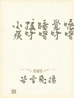 小孩睡觉嗓子有痰呼噜呼噜