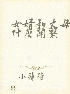 女婿和丈母娘叫什么关系