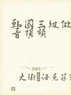 韩国三级做爰观看视频封面