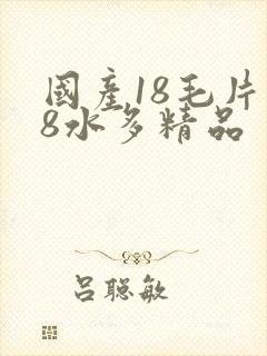 国产18毛片18水多精品