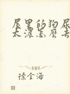 屋里的狗尿骚味太浓怎么去除