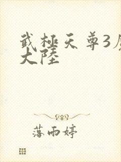 武极天尊3魔方大陆封面