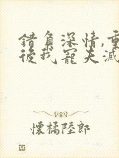 错负深情,重生后我宠夫灭渣小说