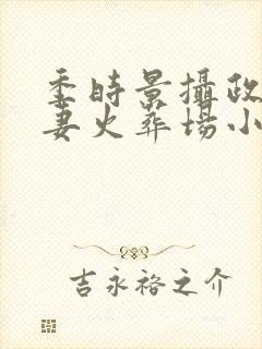 季时景摄政王追妻火葬场小说