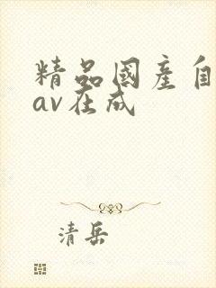 精品国产自产拍av在成