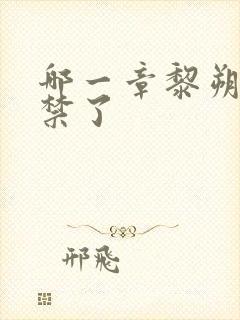 哪一章黎朔被囚禁了