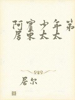 阿宾少年第一章房东太太封面