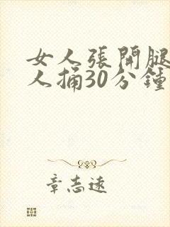 女人张开腿让男人捅30分钟视频