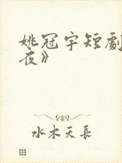 姚冠宇短剧《撕夜》