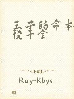 王子的命本是恶役千金