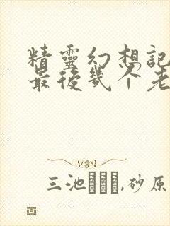 精灵幻想记男主最后几个老婆