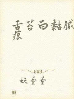 舌苔白黏腻有齿痕