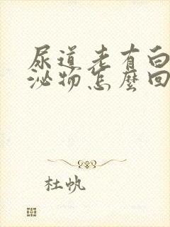 尿道老有白色分泌物怎么回事