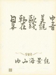 日韩欧美中文字幕在线观看亚洲精品