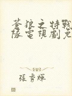 苍狼之特战突击队电视剧免费观看封面