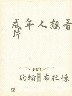 成年人想看黄色片