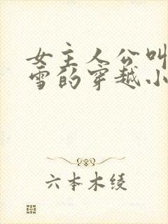 女主人公叫慕容雪的穿越小说封面