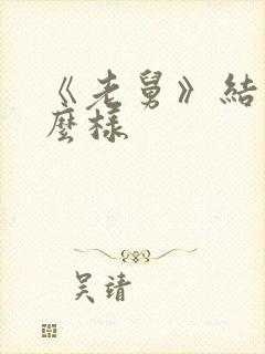 《老舅》结局怎么样封面