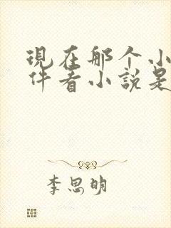 现在那个小说软件看小说是免费的