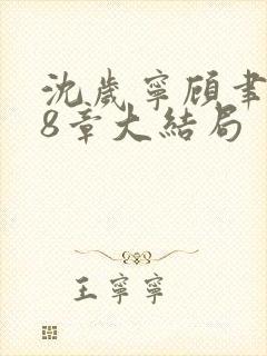 沈岁宁顾聿礼28章大结局