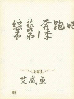 综艺 奔跑吧兄弟第1季封面