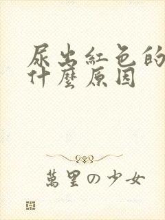 尿出红色的尿是什么原因