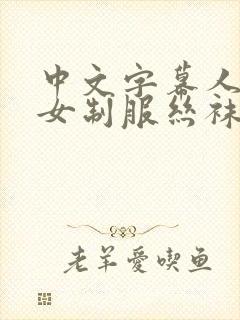 中文字幕人妻熟女制服丝袜