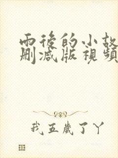 雨后的小故事无删减版视频