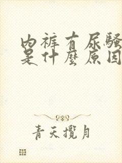 内裤有尿骚味重是什么原因