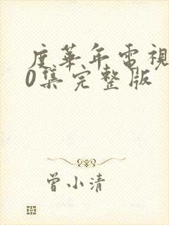 度华年电视剧40集完整版封面