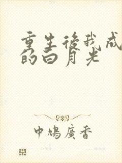 重生后我成了他的白月光