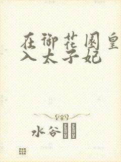 在御花园皇上进入太子妃