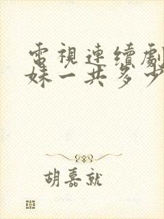 电视连续剧六姊妹一共多少集封面