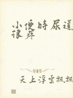 小便时尿道刺痛很疼封面