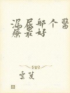 漏尿哪个医院治疗最好