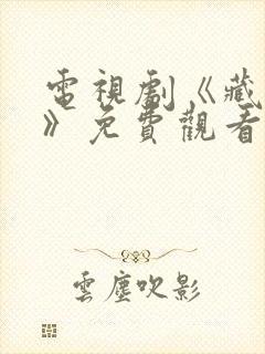 电视剧《藏海传》免费观看