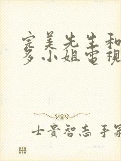 完美先生和差不多小姐电视剧在线观看