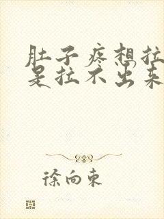 肚子疼想拉屎但是拉不出来一直放屁封面