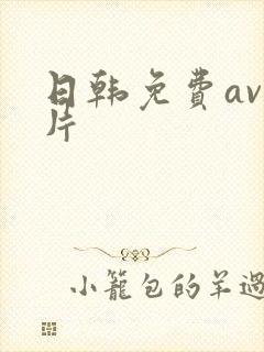 日韩免费av毛片