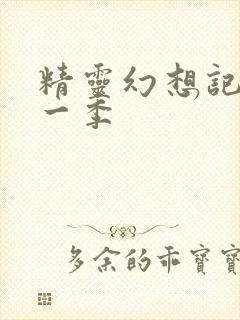 精灵幻想记 第一季封面