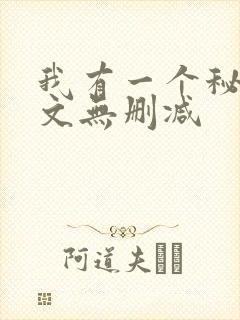 我有一个秘密全文无删减封面
