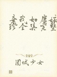 弃我如尘嫁你为珍全集完整版