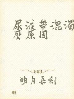 尿液带混浊是什么原因