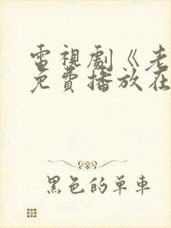 电视剧《老舅》免费播放在线观看