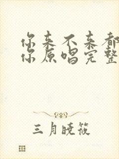 你来不来都在等你原唱完整版